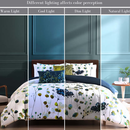 Navy / White Vine-