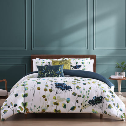 Navy / White Vine-