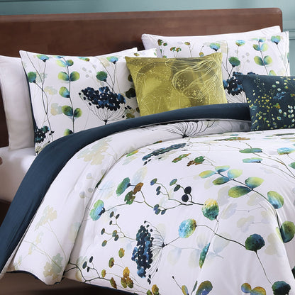 Navy / White Vine-