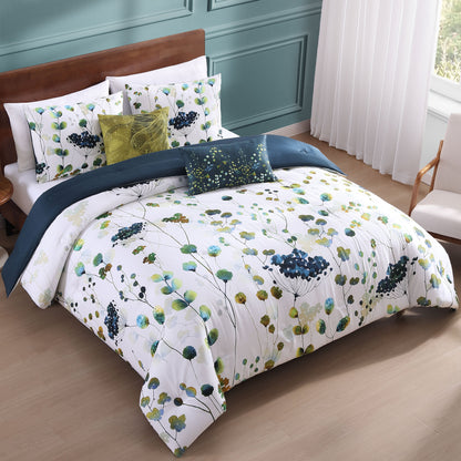 Navy / White Vine-