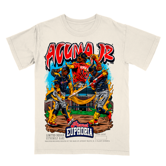 Youth Ronald Acuña Jr. Limited Edition MLB Player Graphic T-Shirt