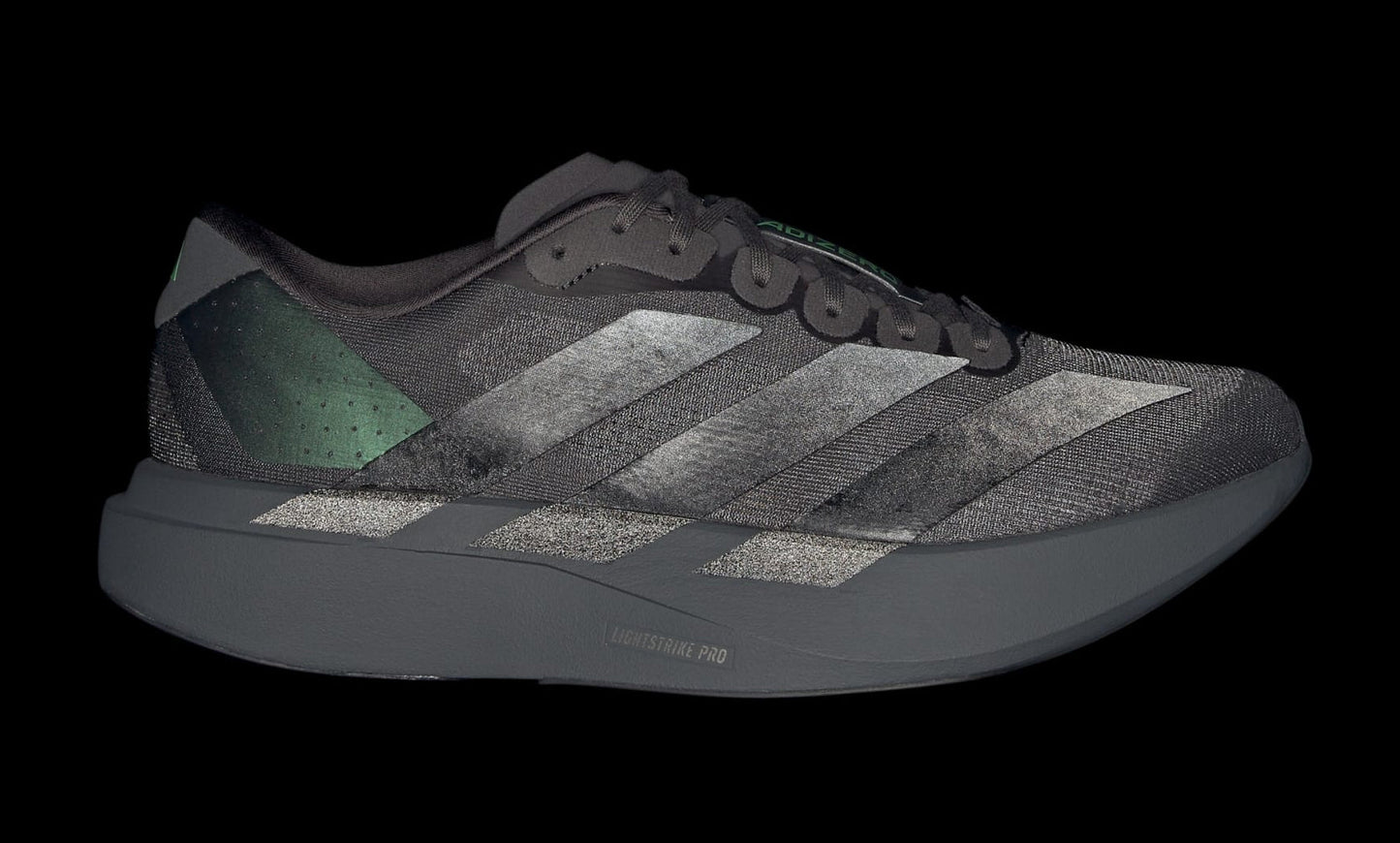 Men's adidas Adizero Evo Sl 'Grey Black Lime Burst'