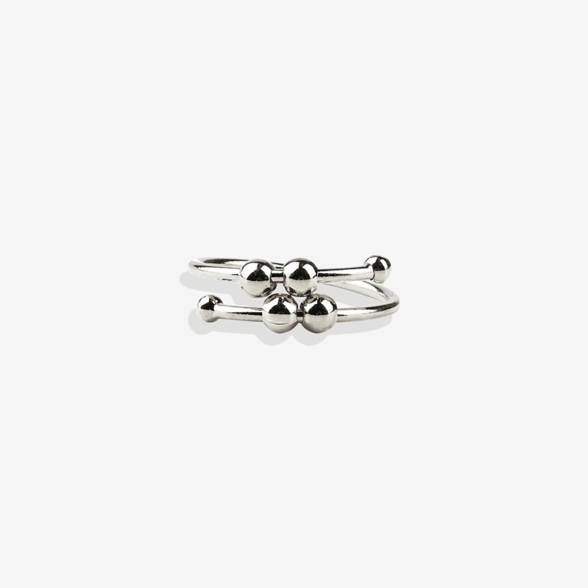Mint & Lily Adjustable Beaded Fidget Ring
