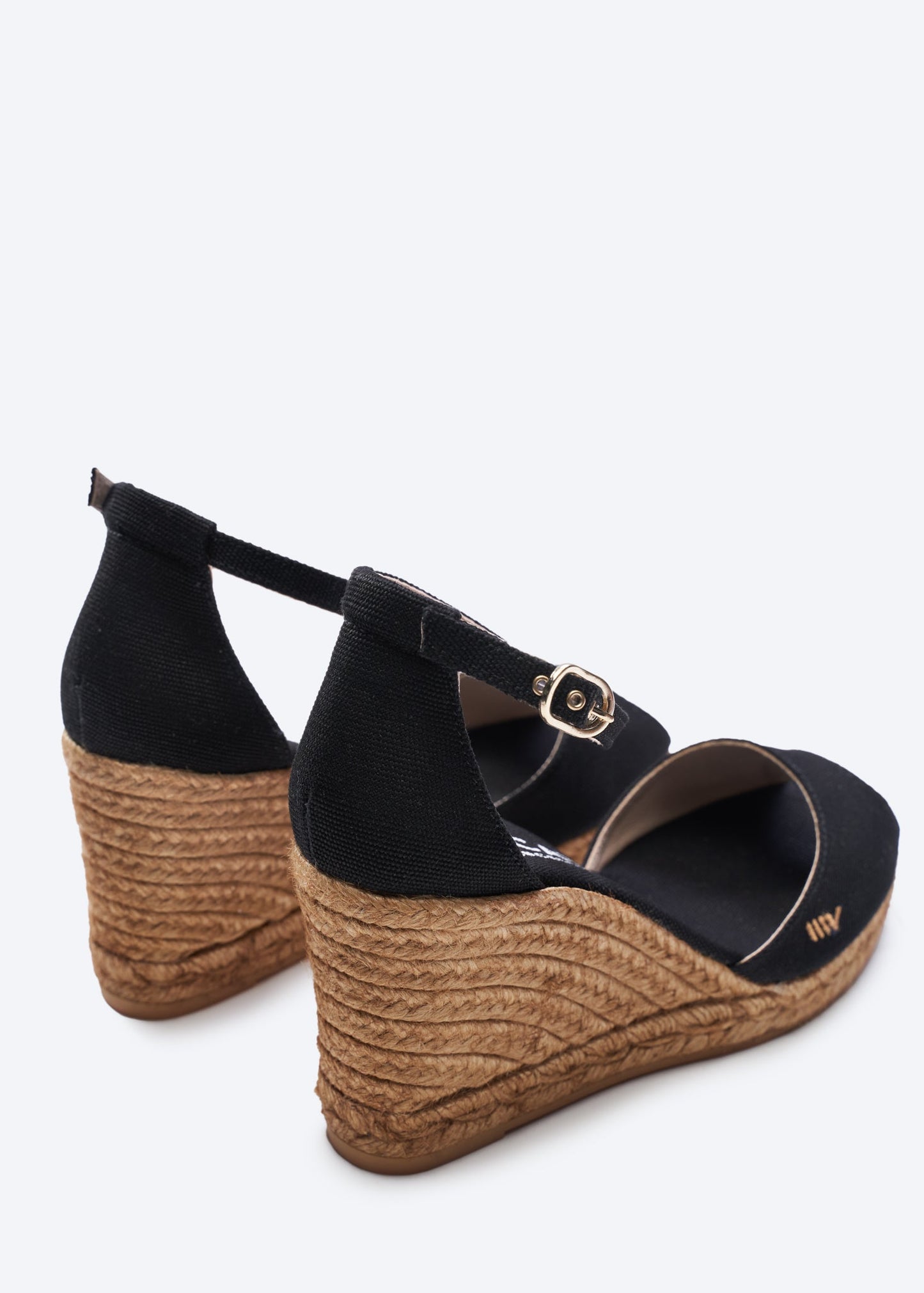 Aiguafreda Canvas Espadrille Sandal Wedges by Viscata