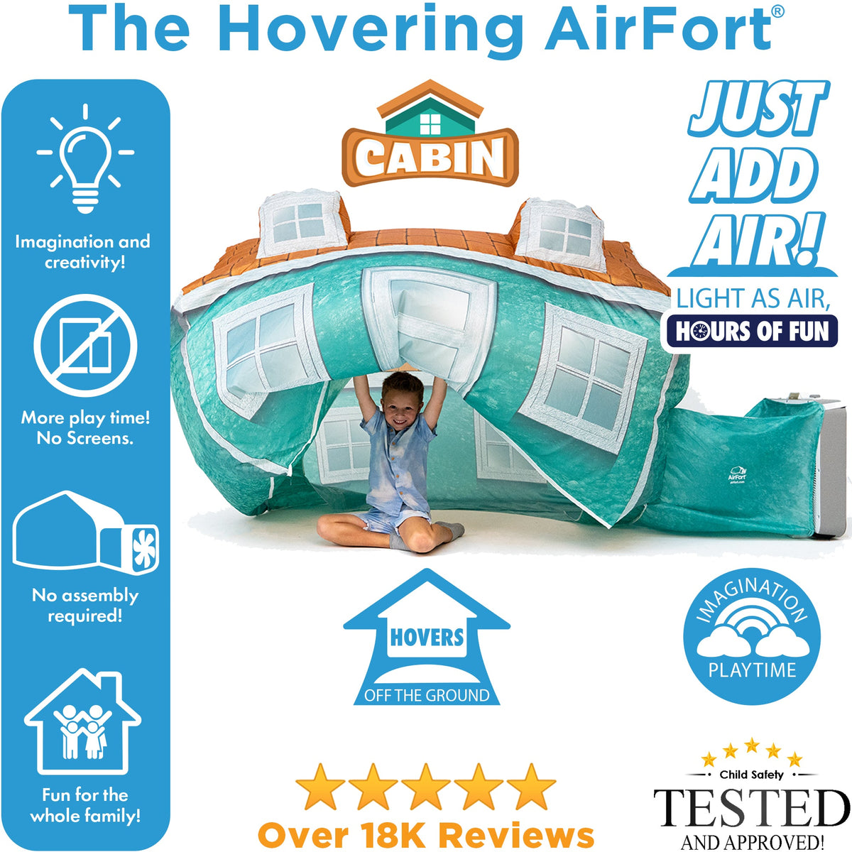 The Original AirFort - Cabin