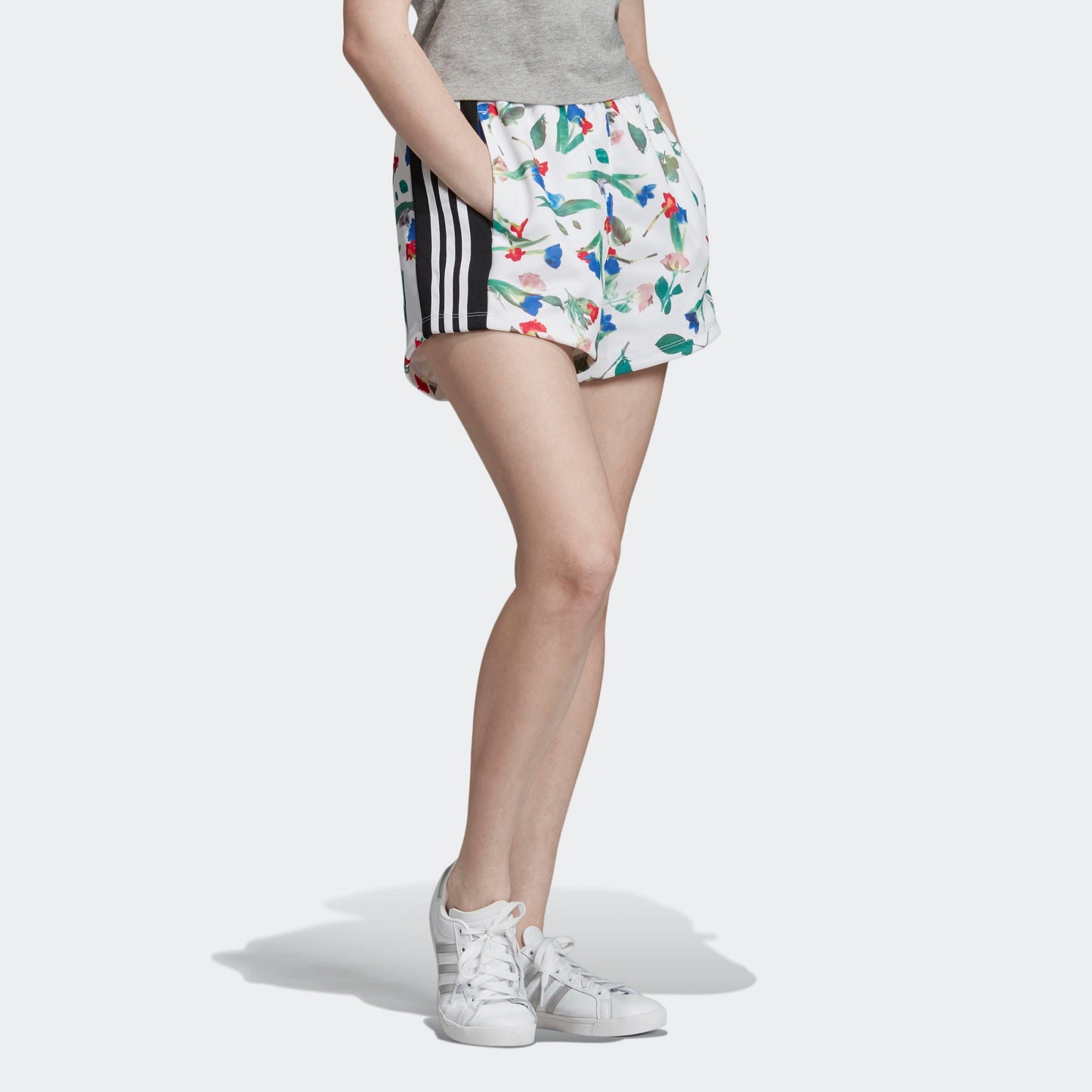 adidas Women's Originals Allover Print Shorts