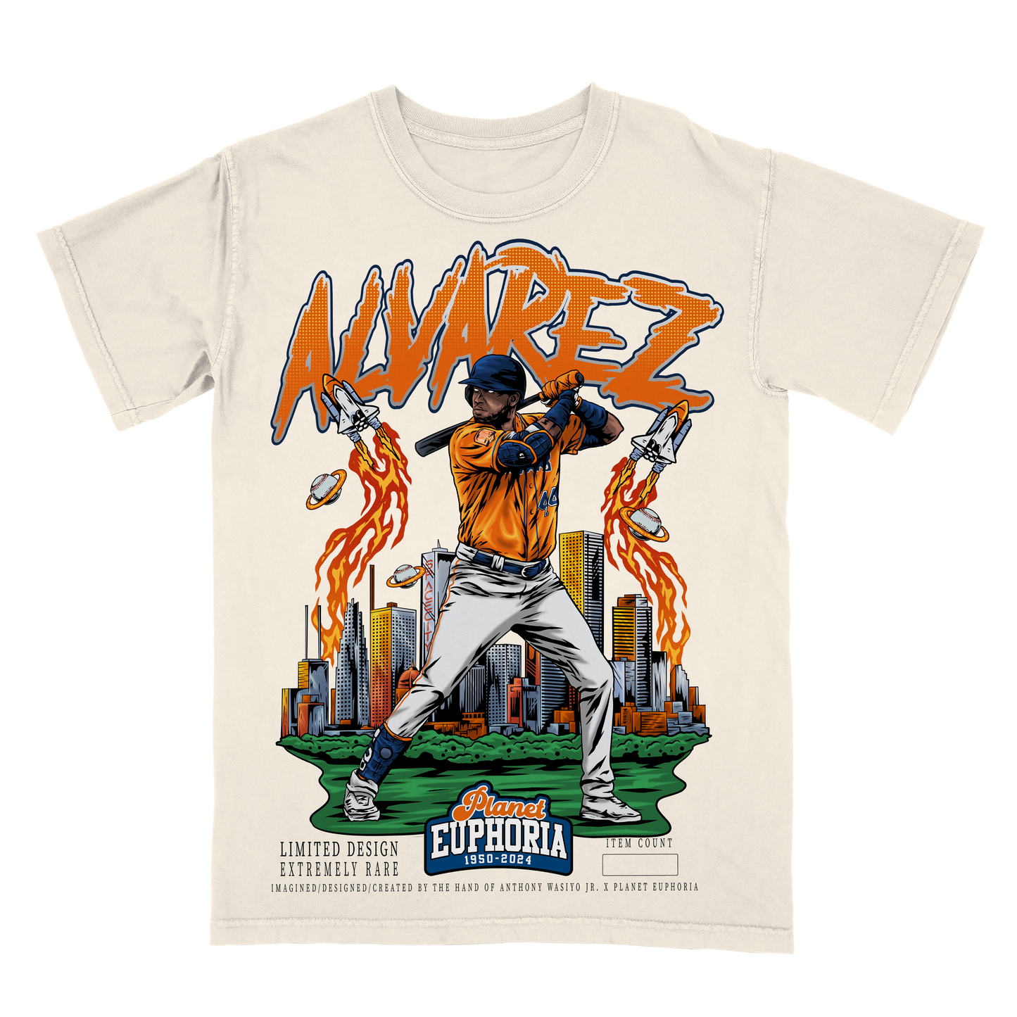 Yordan Alvarez Limited Edition MLB Player Graphic T-Shirt