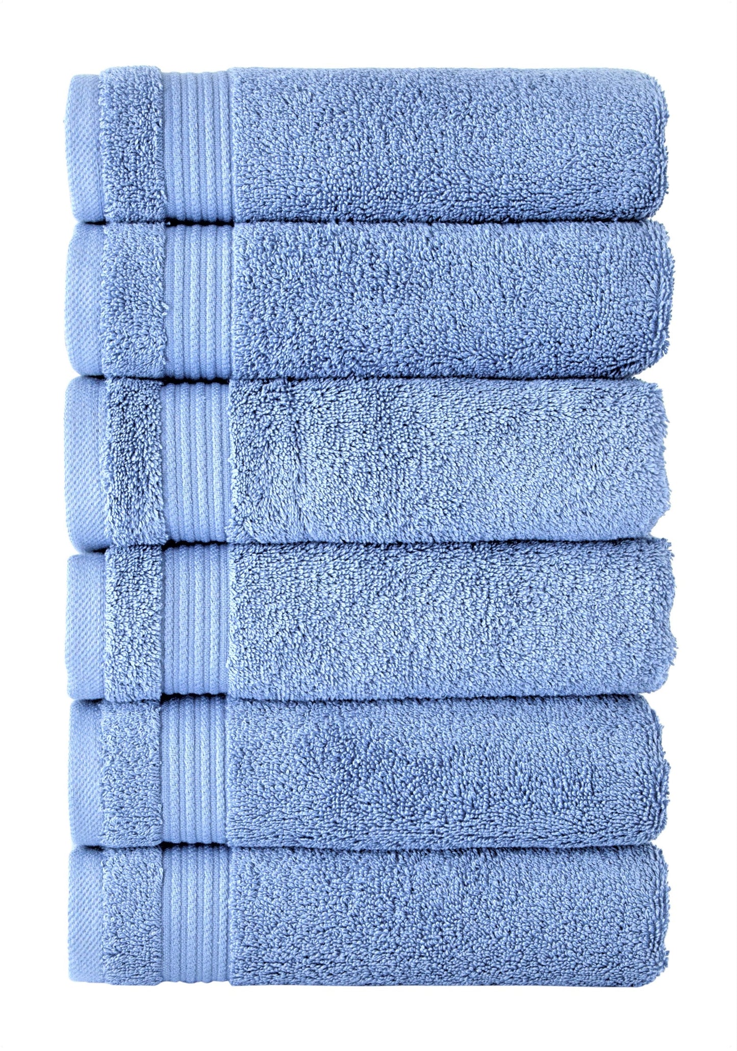 Amadeus Turkish Cotton Hand Towels - 6 Pieces - Classic Turkish Towels