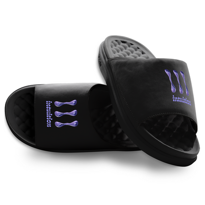 111 Angel Number Motive Slide Sandals
