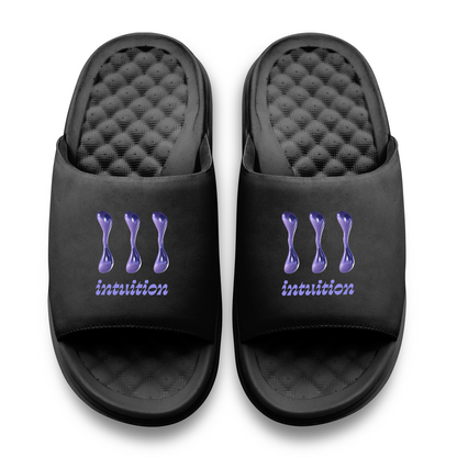 111 Angel Number Motive Slide Sandals
