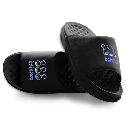 888 Angel Number Motive Slide Sandals