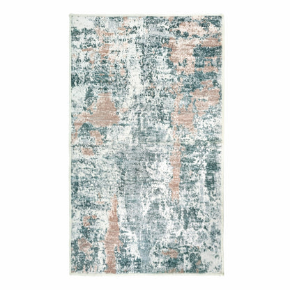Kathy Ireland Soft Brushed Flannel Washable Rug With Latex Back