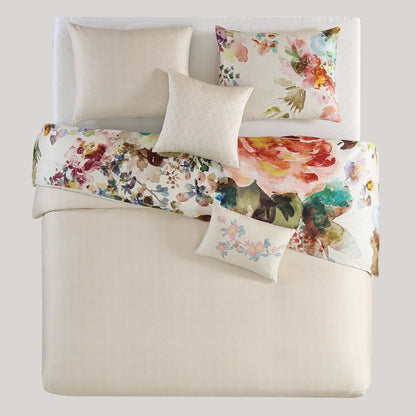 Ivory / Jewel Floral-