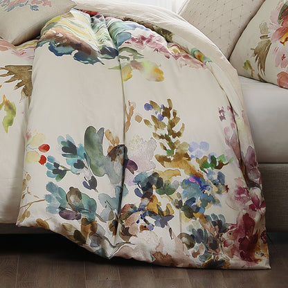 Ivory / Jewel Floral-