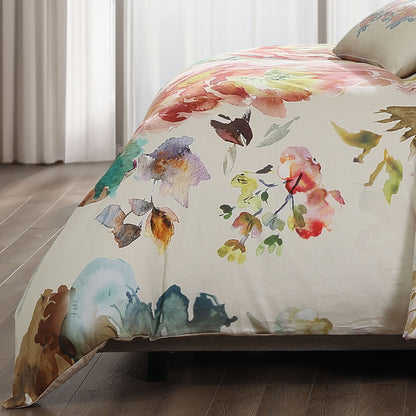 Ivory / Jewel Floral-