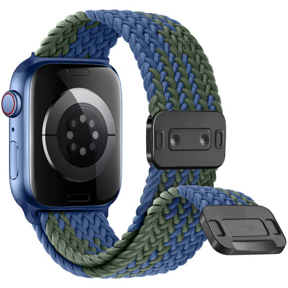 Waloo Braided Nylon Magnetic Loop Band For Apple Watch