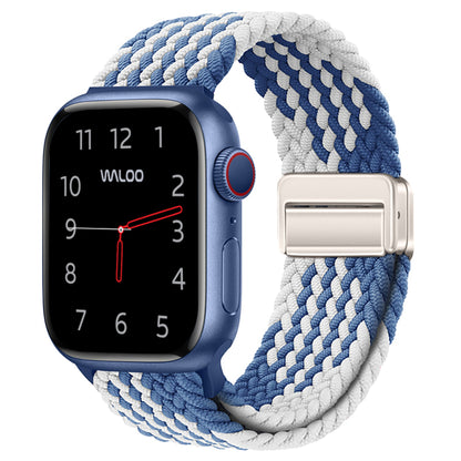 Waloo Braided Nylon Magnetic Loop Band For Apple Watch