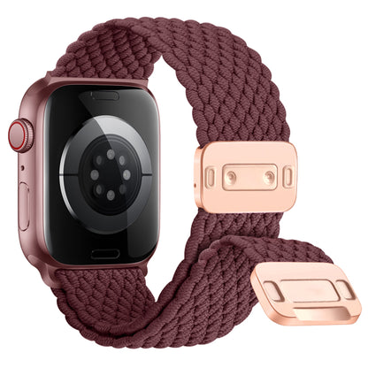 Waloo Braided Nylon Magnetic Loop Band For Apple Watch