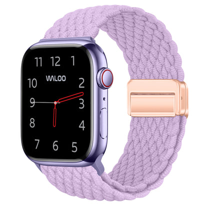 Waloo Braided Nylon Magnetic Loop Band For Apple Watch