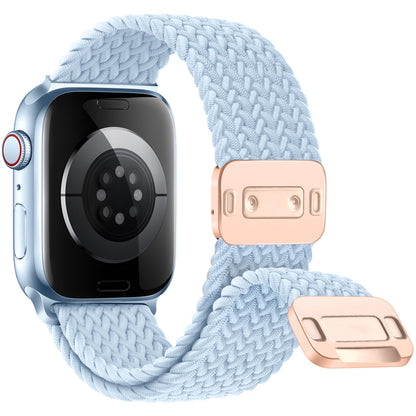 Waloo Braided Nylon Magnetic Loop Band For Apple Watch