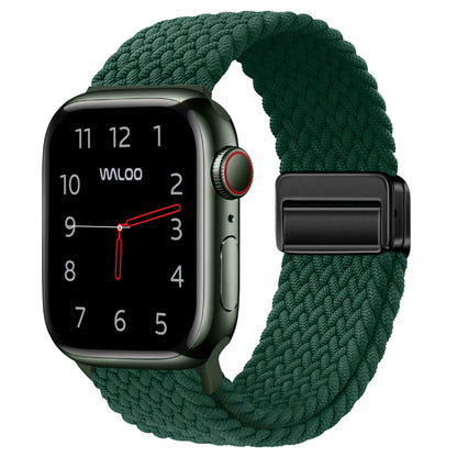 Waloo Braided Nylon Magnetic Loop Band For Apple Watch