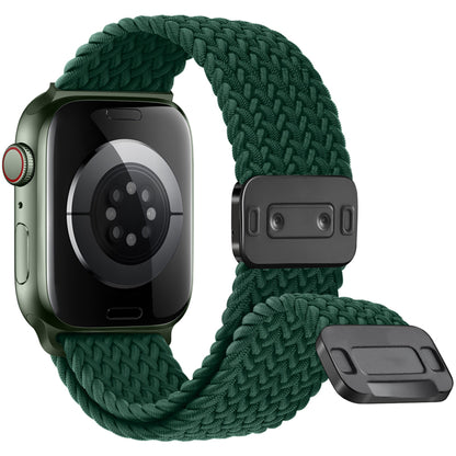 Waloo Braided Nylon Magnetic Loop Band For Apple Watch