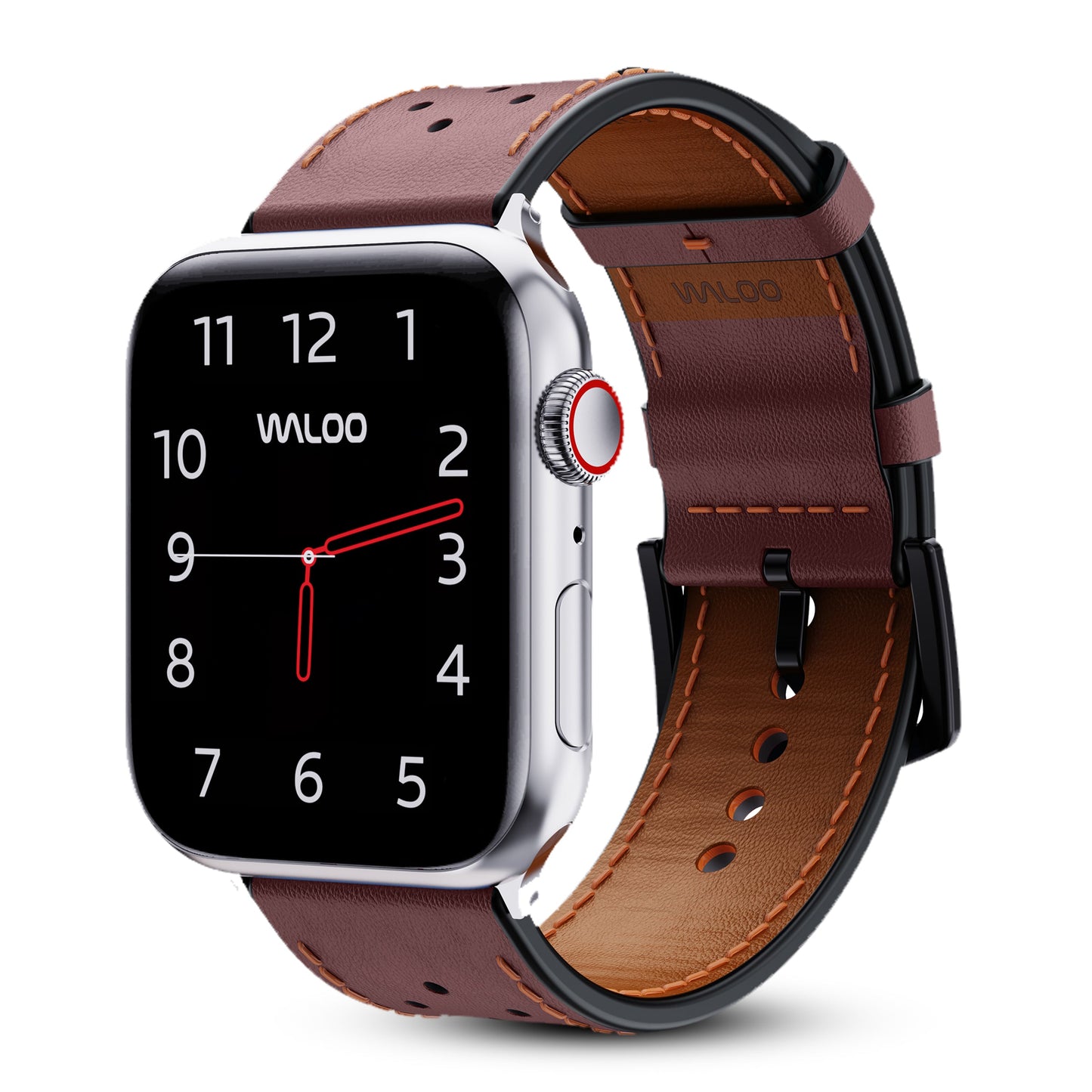 Waloo Breathable Leather Band For Apple Watch