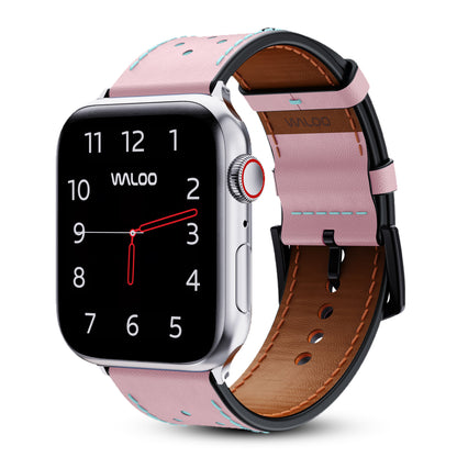 Waloo Breathable Leather Band For Apple Watch