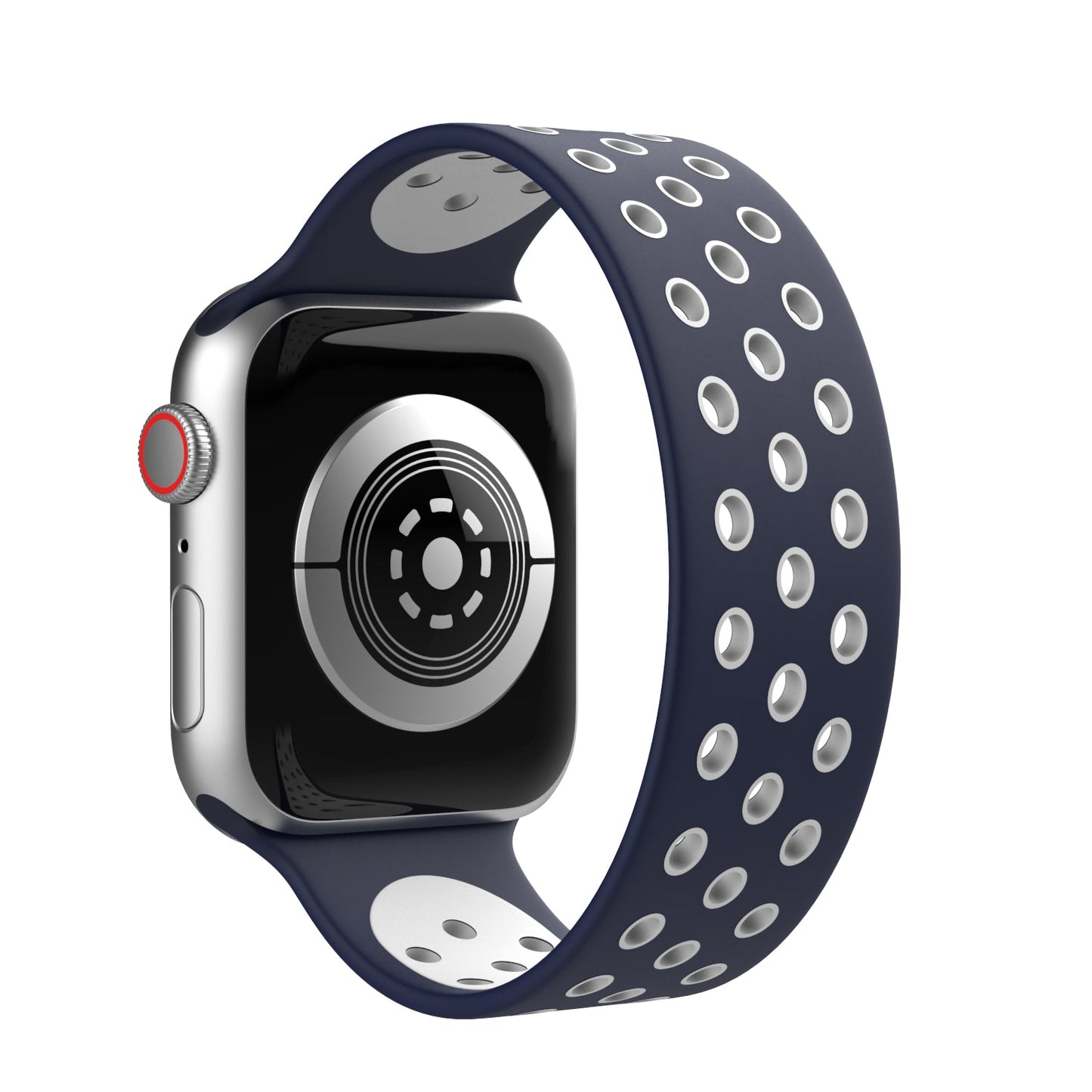 Waloo Breathable Silicone Loop Band For Apple Watch