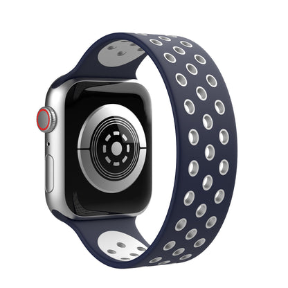 Waloo Breathable Silicone Loop Band For Apple Watch