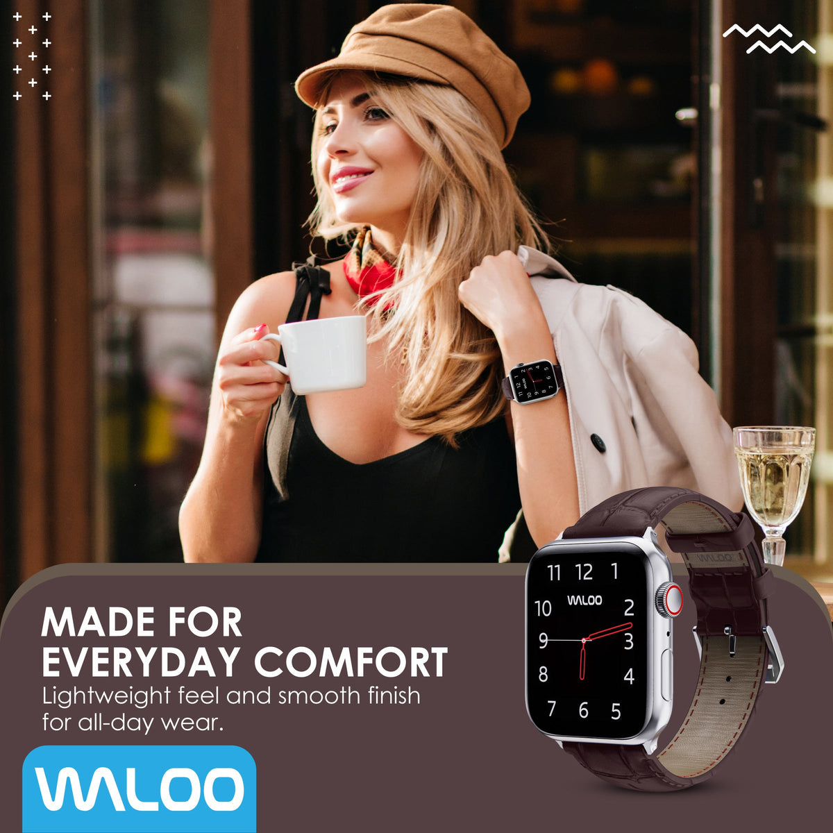 Waloo Crocodile Band For Apple Watch