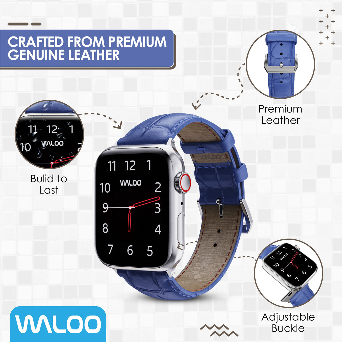 Waloo Crocodile Band For Apple Watch