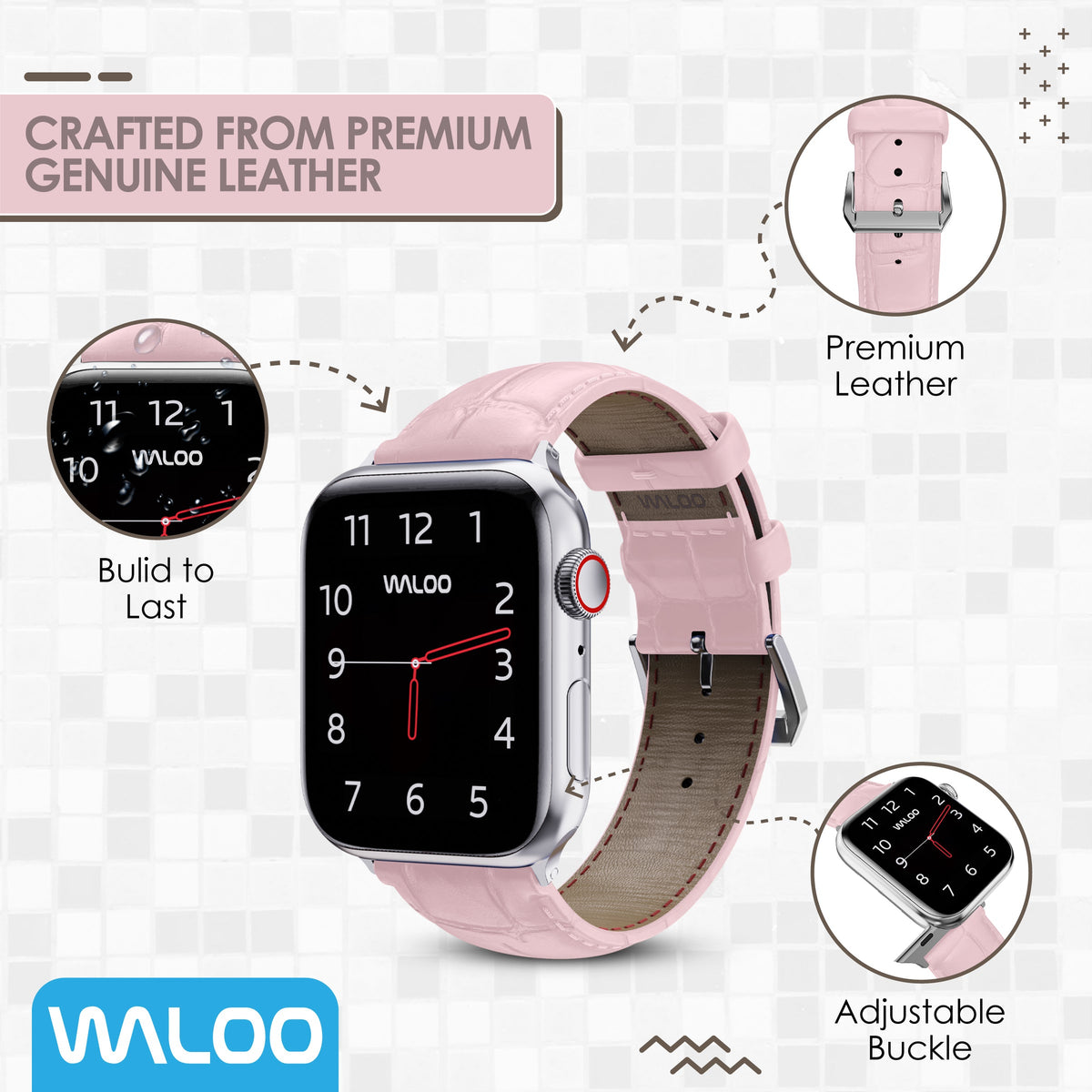 Waloo Crocodile Band For Apple Watch