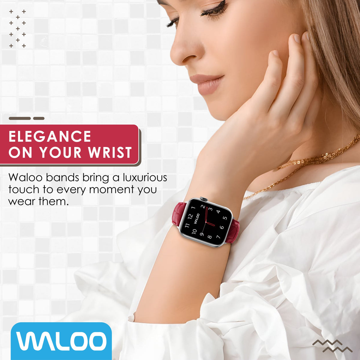 Waloo Crocodile Band For Apple Watch