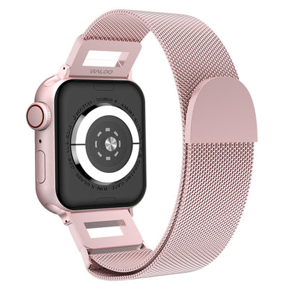 Waloo Diamond Magnetic Mesh Band For Apple Watch