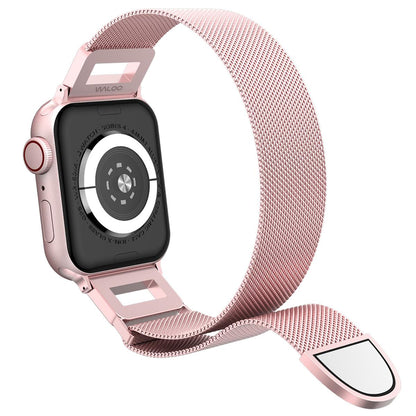 Waloo Diamond Magnetic Mesh Band For Apple Watch