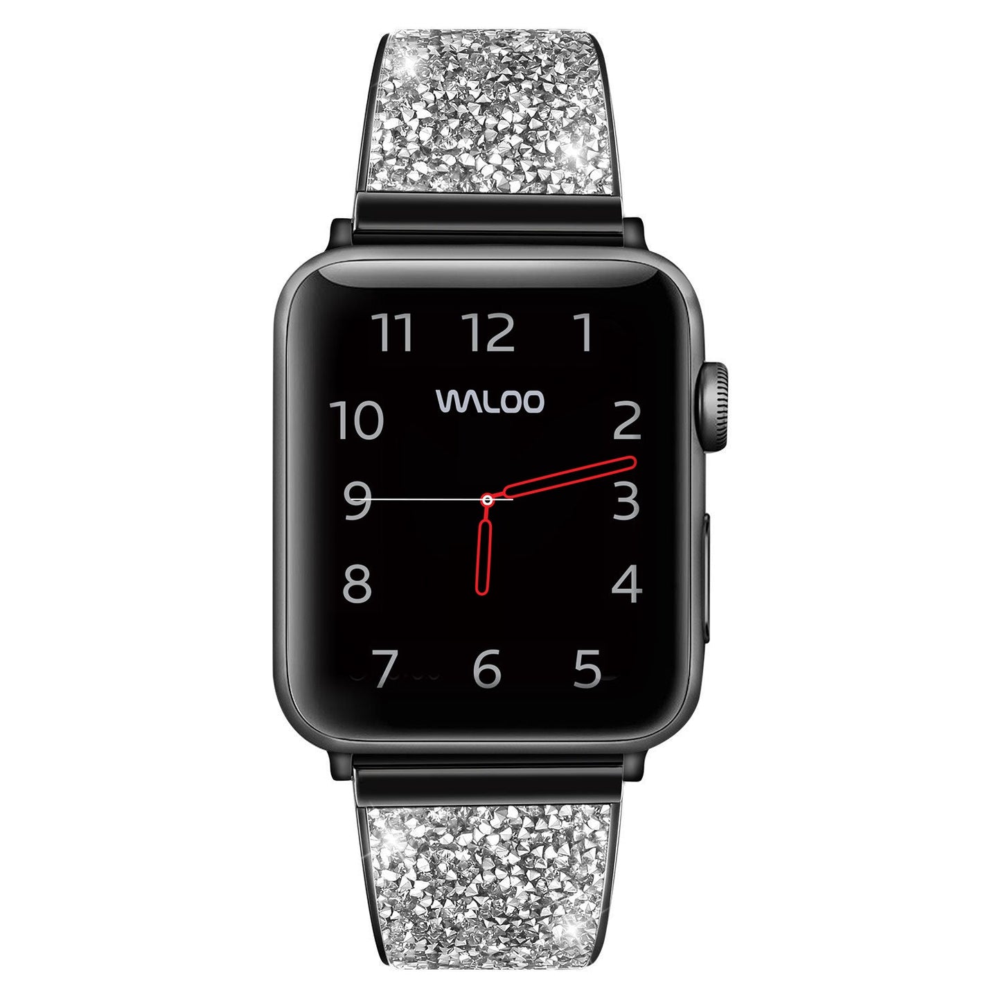 Waloo Diamond Studded Bracelet Band For Apple Watch