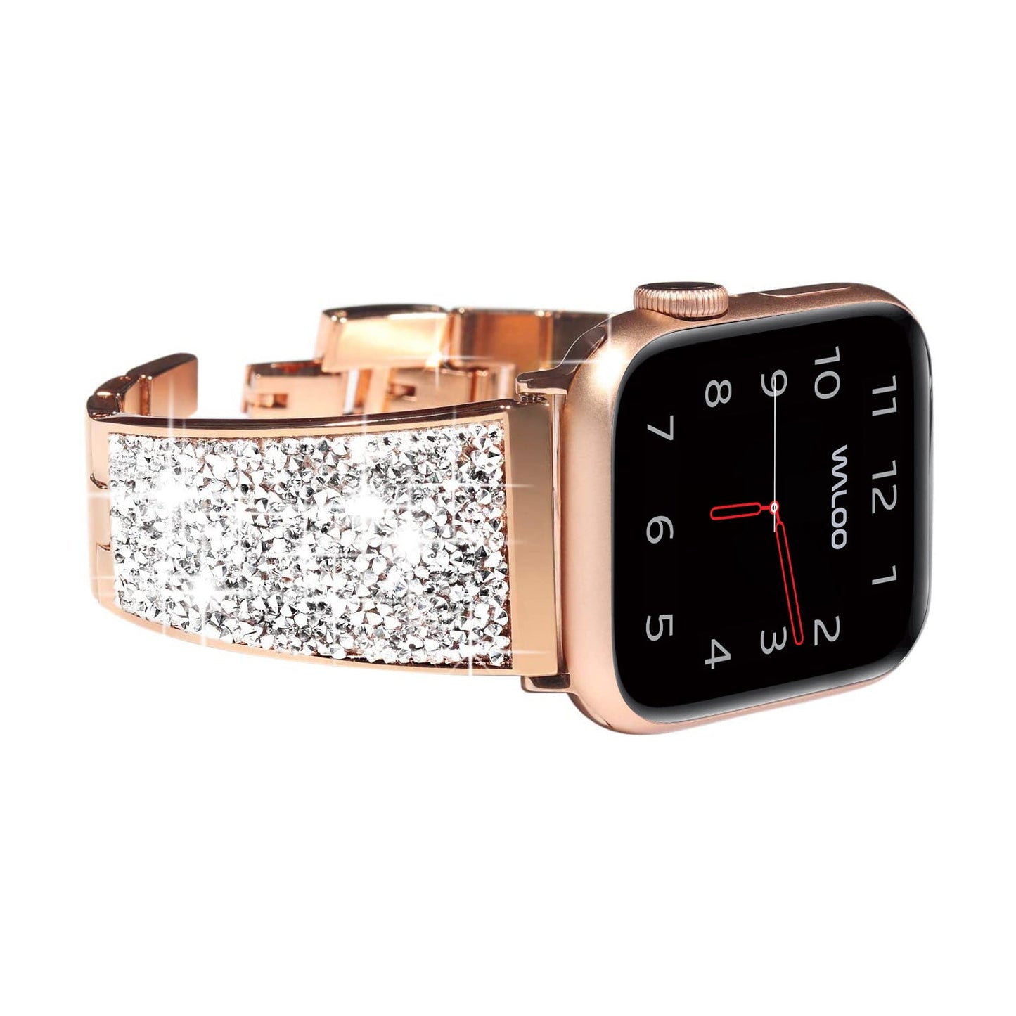 Waloo Diamond Studded Bracelet Band For Apple Watch