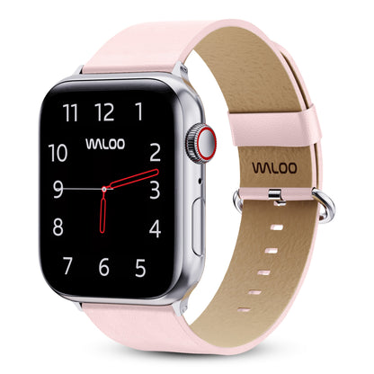 Waloo Leather Grain Band For Apple Watch