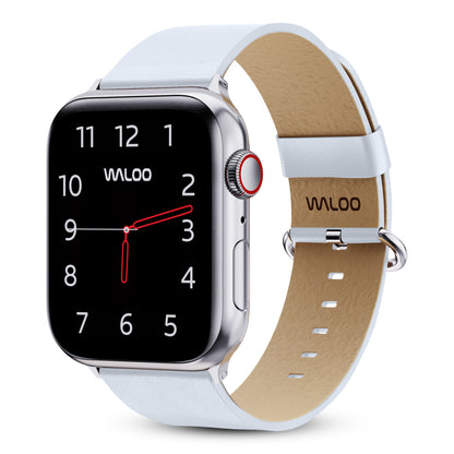 Waloo Leather Grain Band For Apple Watch