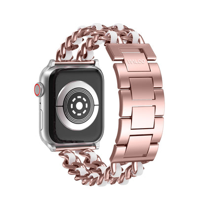 Waloo Leather Looped Band For Apple Watch