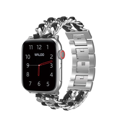 Waloo Leather Looped Band For Apple Watch