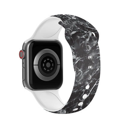 Waloo Marble Silicone Sport Band For Apple Watch