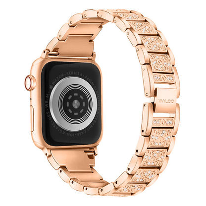 Waloo Rhinestone Pattern Band For Apple Watch