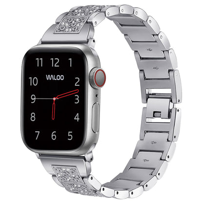 Waloo Rhinestone Pattern Band For Apple Watch