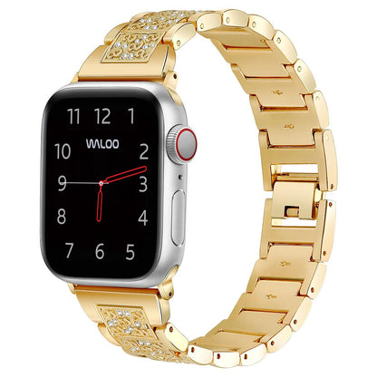 Waloo Rhinestone Pattern Band For Apple Watch