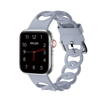 Waloo Silicone Link Looped Band For Apple Watch