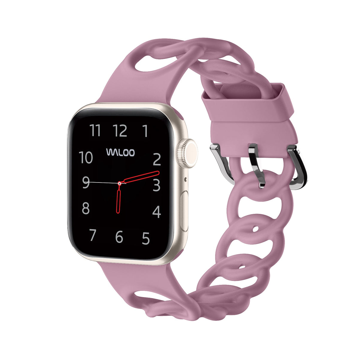 Waloo Silicone Link Looped Band For Apple Watch