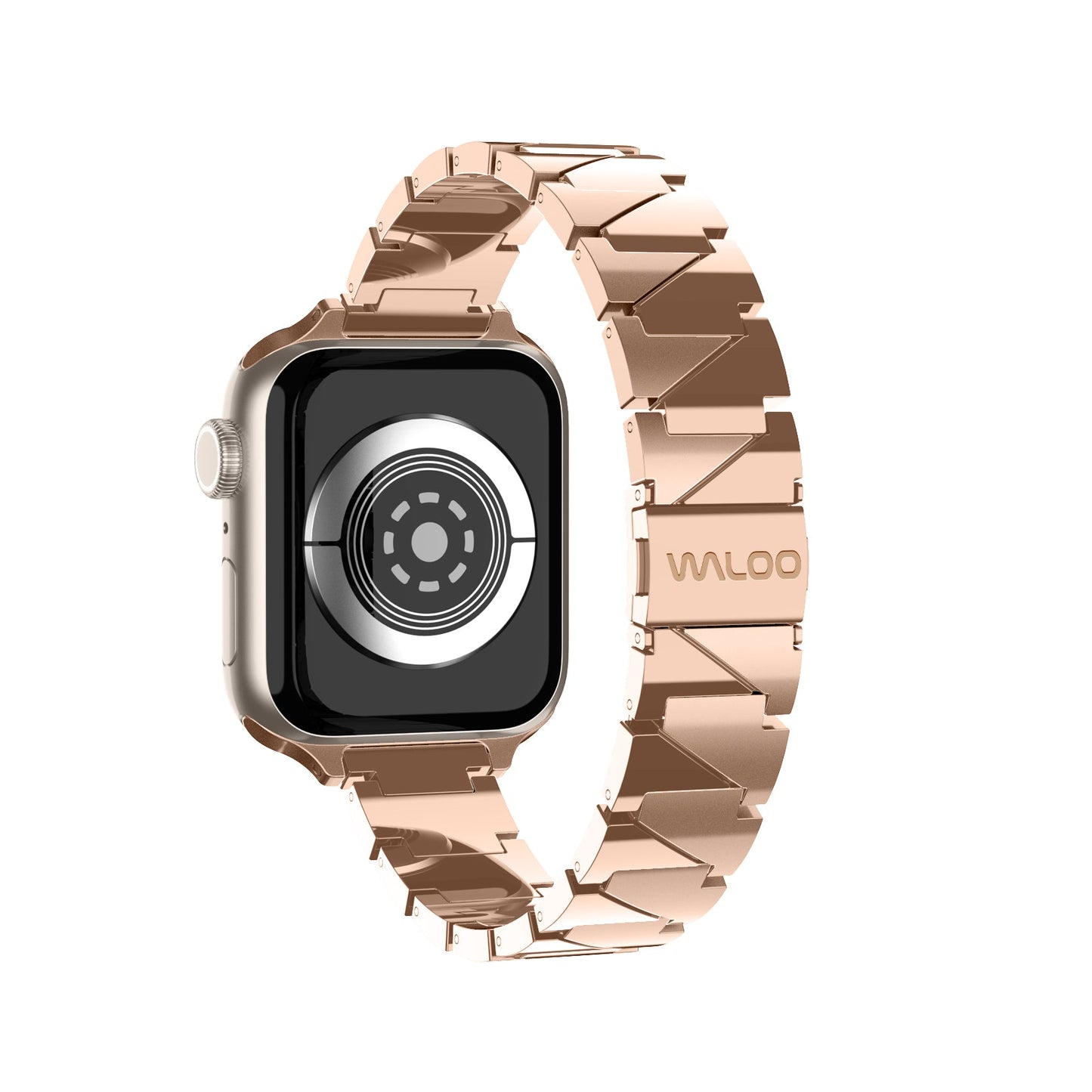 Waloo Two Tone Metal Band For Apple Watch