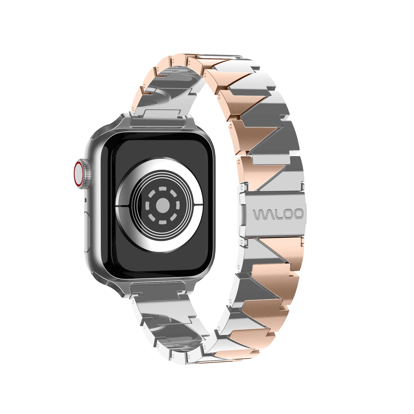 Waloo Two Tone Metal Band For Apple Watch